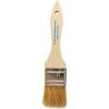 imagePro Grade  Chip Brushes  Paint Brush  Natural Bristle 15 Inch Smooth Wood Handle Hole for Hanging Versatile for Paints Stains Varnishes Acrylics Gesso  12 Pack Light Brown