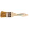 imagePro Grade  Chip Brushes  Paint Brush  Natural Bristle 15 Inch Smooth Wood Handle Hole for Hanging Versatile for Paints Stains Varnishes Acrylics Gesso  12 Pack Light Brown