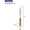 imagePro Grade  Chip Paint Brushes  24 Ea 12 Inch Chip Paint Brush Light Brown