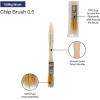 imagePro Grade  Chip Paint Brushes  24 Ea 12 Inch Chip Paint Brush Light Brown
