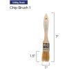 imagePro Grade  Chip Paint Brushes  36 Ea 1 Inch Chip Paint Brush Light Brown