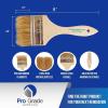 imagePro Grade  Chip Paint Brushes  96 Ea 3 Inch Chip Paint Brush Light Brown