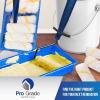 imagePro Grade  Paint Roller Tool Kit  10 Piece Painting Set  Mini Plastic Paint Tray Set Mini Roller FrameMicrofiber Roller Covers