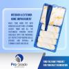 imagePro Grade  Paint Roller Tool Kit  10 Piece Painting Set  Mini Plastic Paint Tray Set Mini Roller FrameMicrofiber Roller Covers