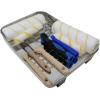 imagePro Grade Paint Roller Cover SetWall Painting Roller Naps for Professional or Home Owners with All Paints and Stains Paint Roller Covers are for House or Commercial Use 10pc Paint Set