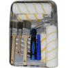 imagePro Grade Paint Roller Cover SetWall Painting Roller Naps for Professional or Home Owners with All Paints and Stains Paint Roller Covers are for House or Commercial Use 10pc Paint Set