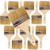 imagePro Grade  Chip Paint Brushes  12 Ea 4 Inch Chip Paint Brush Light Brown