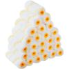 imagePro Grade Paint Roller Cover SetWall Painting Roller Naps for Professional or Home Owners with All Paints and Stains Paint Roller Covers are for House or Commercial Use 4quot Mini 25Ea