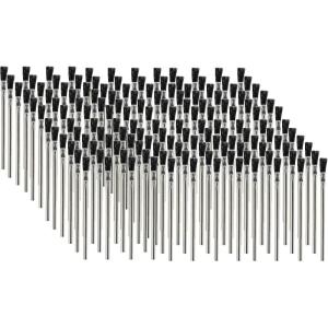 image576 Ea Acid Flux Brush 6quot LG X 38quot Solder Plumbing GLUES Touch UPS Tin Handle with Boar Hair Heads