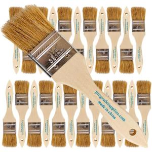 imagePro Grade  Chip Paint Brushes  24 Ea 15 Inch Chip Paint Brush Light Brown