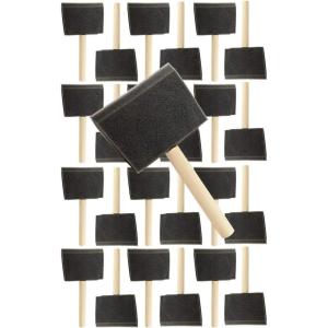 imagePro Grade  Foam Brushes  4 Inch  24 Piece Poly Foam Brush Set
