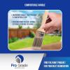 image10 Pack ProGrade Premium WallTrim House Paint Brush Set Great for Professional Painter and Home Owners Painting Brushes for Cabinet Decks Fences Interior Exterior ampamp Commercial Paintbrush