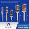 image10 Pack ProGrade Premium WallTrim House Paint Brush Set Great for Professional Painter and Home Owners Painting Brushes for Cabinet Decks Fences Interior Exterior ampamp Commercial Paintbrush