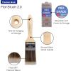 image12PK 2 inch Flat Brush Premium WallTrim House Paint Brush Set Great for Professional Painter and Home Owners Painting Brushes for Cabinet Decks Fences Interior Exterior ampamp Commercial Paintbrush