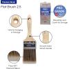 image12PK 25 inch Flat Brush Premium WallTrim House Paint Brush Set Great for Professional Painter and Home Owners Painting Brushes for Cabinet Decks Fences Interior Exterior ampamp Commercial Paintbrush
