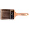 image12PK 4 inch Flat BrushPremium WallTrim House Paint Brush Set Great for Professional Painter and Home Owners Painting Brushes for Cabinet Decks Fences Interior Exterior ampamp Commercial Paintbrush
