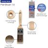 image12Pk 15 inch Flat Brush Premium WallTrim House Paint Brush Set Great for Professional Painter and Home Owners Painting Brushes for Cabinet Decks Fences Interior Exterior ampamp Commercial Paintbrush