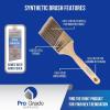 imagePro Grade  Paint Brushes  12Ea 3quot Angle Brushes