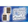 imagePro Grade  Paint Brushes  2Ea 3quot Flat Brushes