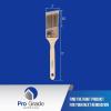 imagePro Grade Paint Brush Set  3Pack  2quot Angle Brushes for All Latex and Oil Paints ampamp Stains  Home Improvement  Interior ampamp Exterior Use