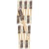 image12 Piece 1 inch Angle Sash Paint Brushes Medium Stiff Great for Professional Painters and homeowners Wall Paint Brushes for DecksFencesTrimInterior ampamp Exterior
