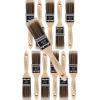 image12Pk 15 inch Flat Brush Premium WallTrim House Paint Brush Set Great for Professional Painter and Home Owners Painting Brushes for Cabinet Decks Fences Interior Exterior ampamp Commercial Paintbrush