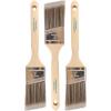 imagePro Grade Paint Brush Set  3Pack  2quot Angle Brushes for All Latex and Oil Paints ampamp Stains  Home Improvement  Interior ampamp Exterior Use