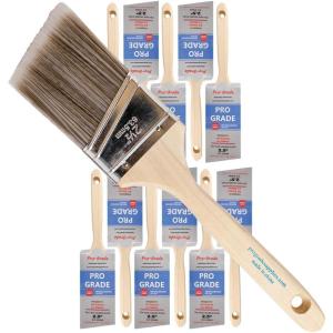 imagePro Grade  Paint Brushes  12Ea 25quot Angle Brushes