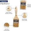 image96 EA 2 inch Chip Brush for Paint StainsVarnishesGluesGesso