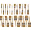 imagePro Grade  Chip Brush  Paint Brush Set  24 Pack  Natural China Bristle Paintbrush Set for Art Craft Epoxy Varnish Resin Stain Glue Gesso Primer Acrylic and Oil Paint