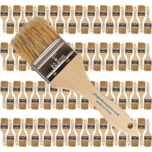 image96 EA 2 inch Chip Brush for Paint StainsVarnishesGluesGesso