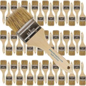 imageChip Paint Brushes for Paint Stains Varnishes Glues Acrylics Gesso Resin Arts ampamp Crafts 2quot48ea